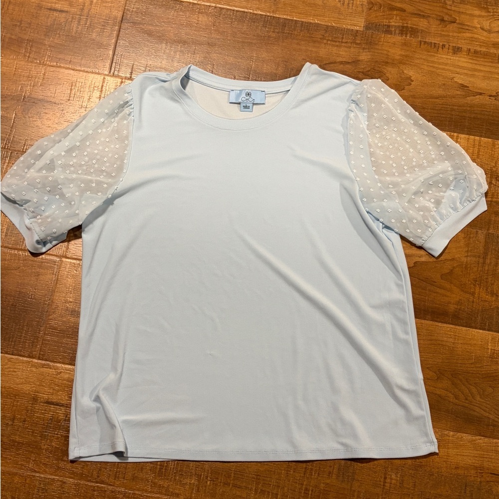 Light Blue Dress Top